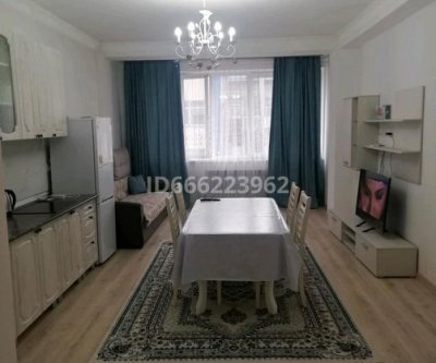 2-комнатная квартира, 75 м², 4/16 этаж посуточно, Гагарина 133 — Сатпаева: Алматы, Гагарина 133, фото 1