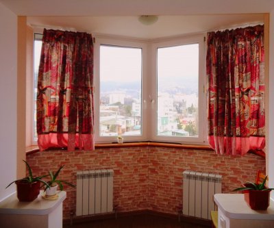 Квартира с видом на горы и город в районе Автовокзала: Ялта, улица Макаренко, фото 4