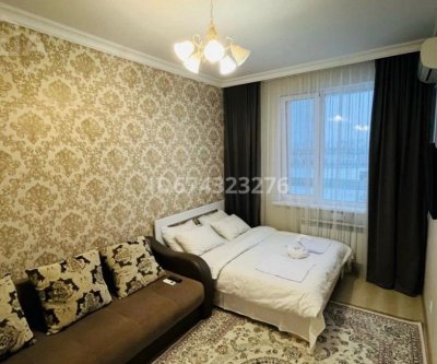 1-комнатная квартира, 42 м², 3/6 этаж посуточно, Кабанбай Батыра: Астана,  Кабанбай Батыра, фото 1