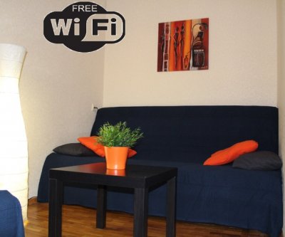 Однокомнатная квартира с Wi-Fi: Уфа, улица Менделеева, фото 1