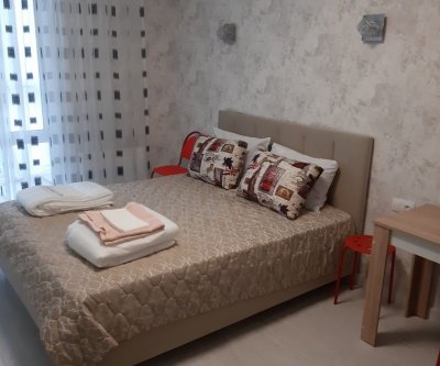 Романтичная квартира-студия на 20 этаже: Краснодар, бульвар Адмирала Пустошкина, фото 1