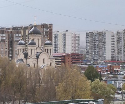 Стильные апартаменты с видом на «жемчужину» р-на Марьино: Москва, Новомарьинская, фото 2